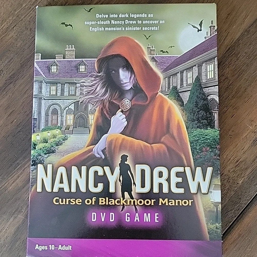 Nancy Drew Curse Of Blackmoor Manor DVD Game